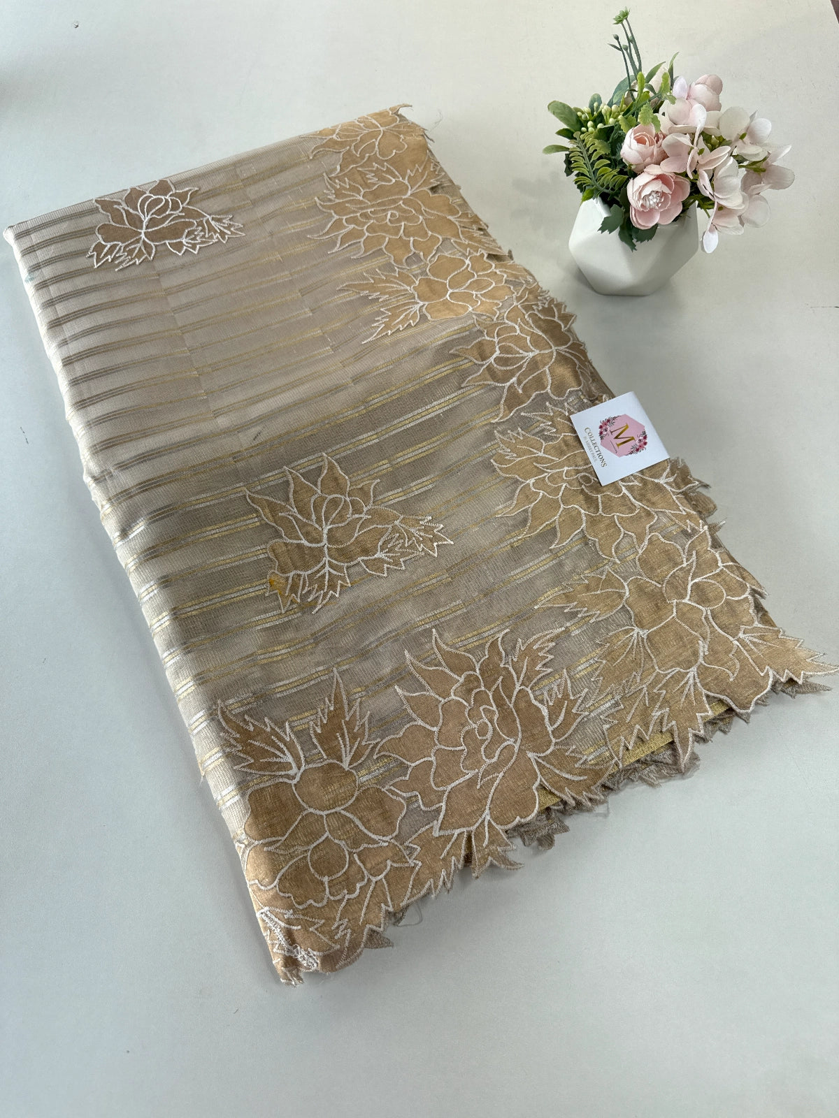 Kotta Organza Saree/ 119EF
