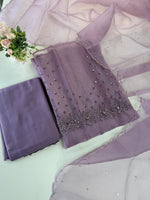 Crushed Tissue unstitched salwar set /298B
