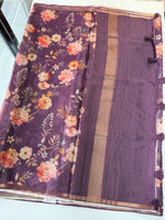 Chanderi Organza Saree/ PP10