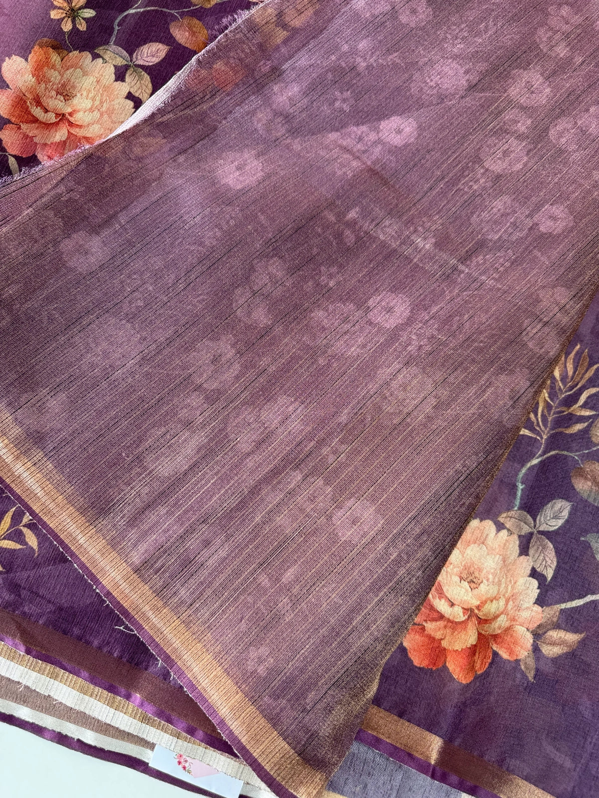 Chanderi Organza Saree/ PP10