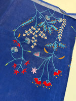 Cotton Linen Saree/ MC87