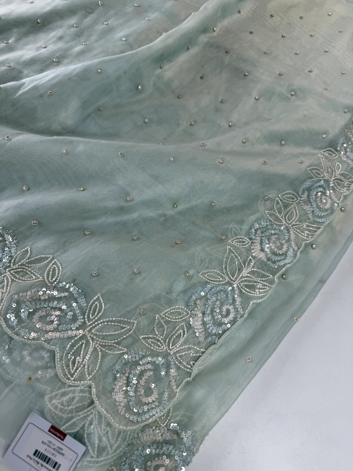 Tissue Organza Saree/ SA009