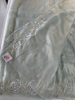 Tissue Organza Saree/ SA009