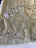 Tissue Organza Saree/ SA009