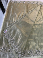 Tissue Organza Saree/ SA009