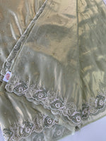 Tissue Organza Saree/ SA009