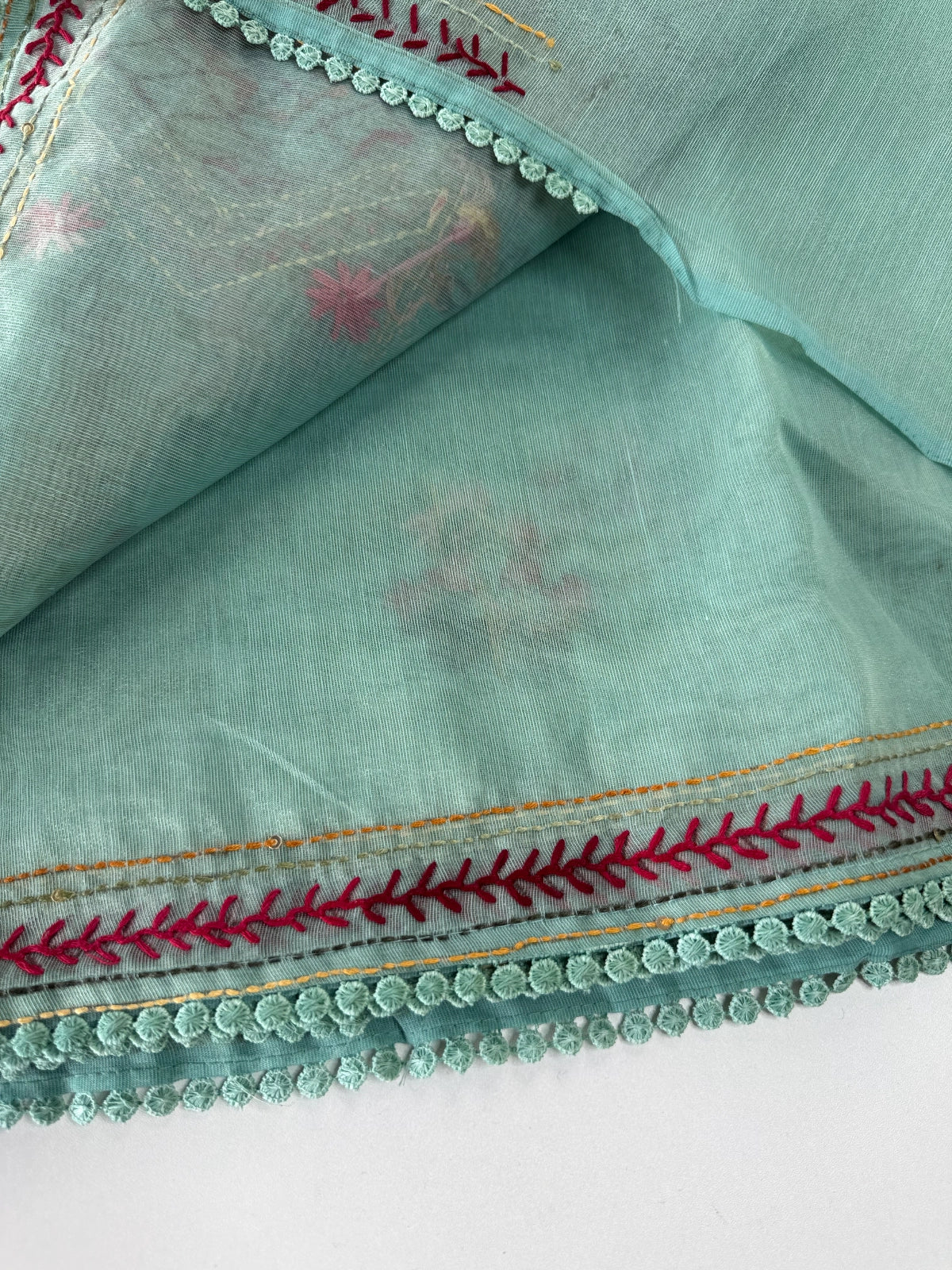 Chanderi Tissue blend Saree / 3921