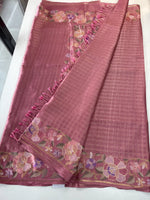 Semi silk saree/ 641E