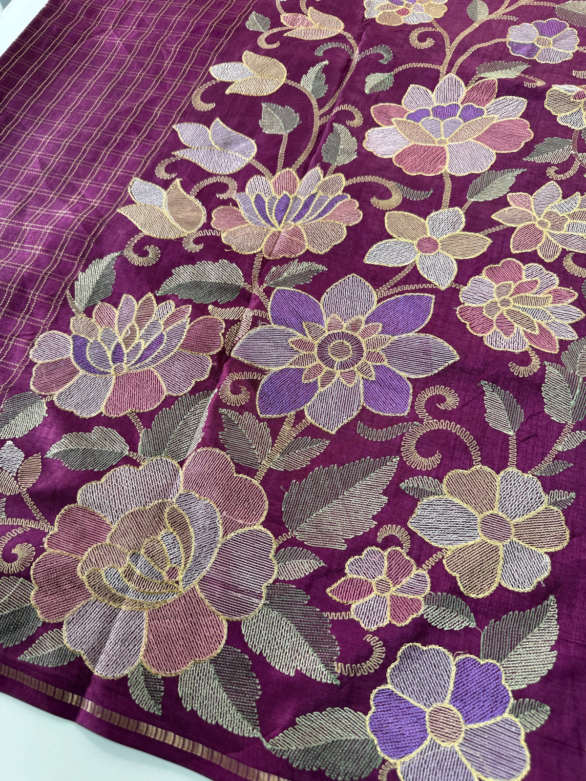 Semi silk saree/ 641E