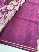 Semi silk saree/ 641E