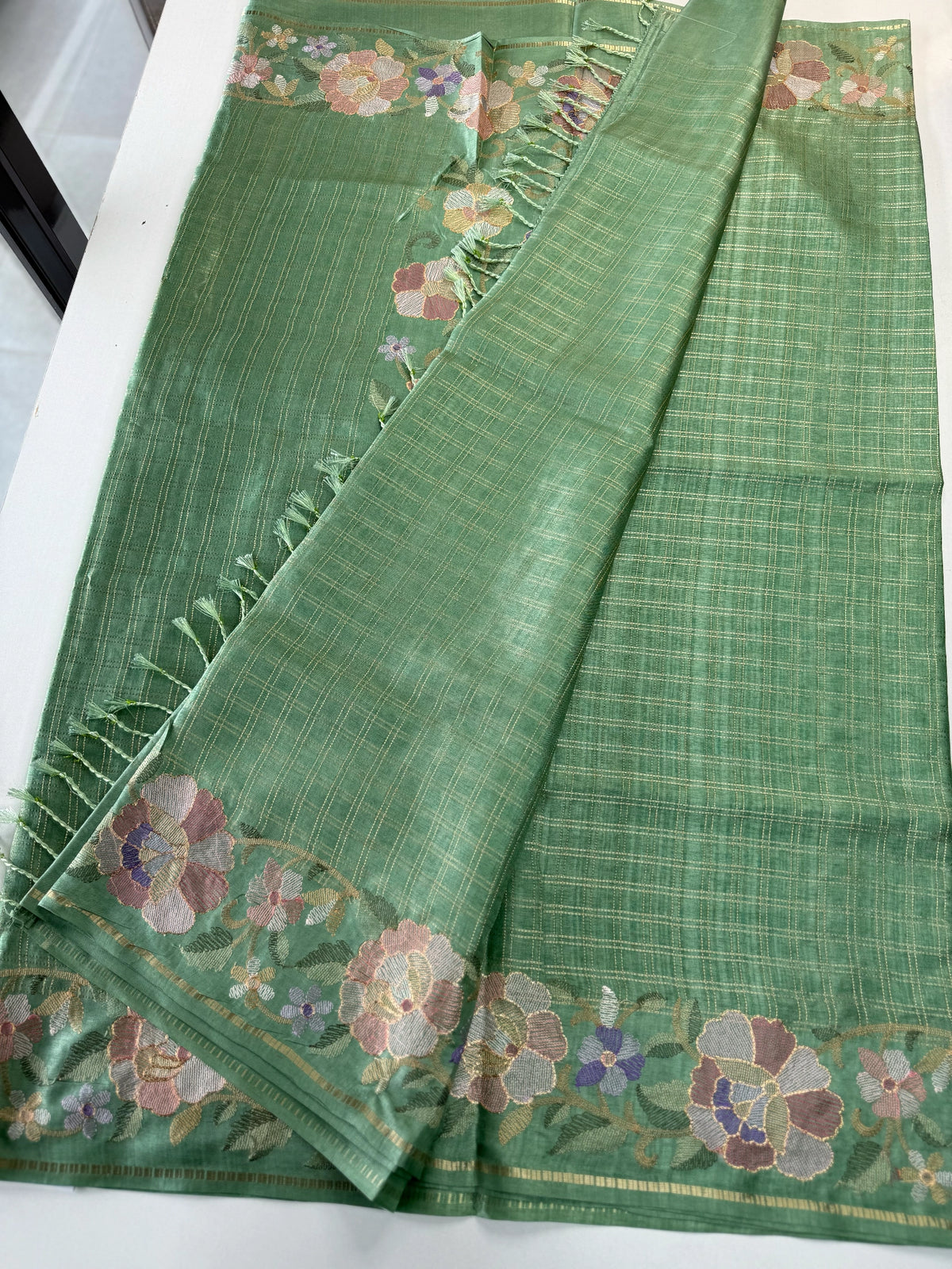 Semi silk saree/ 641E