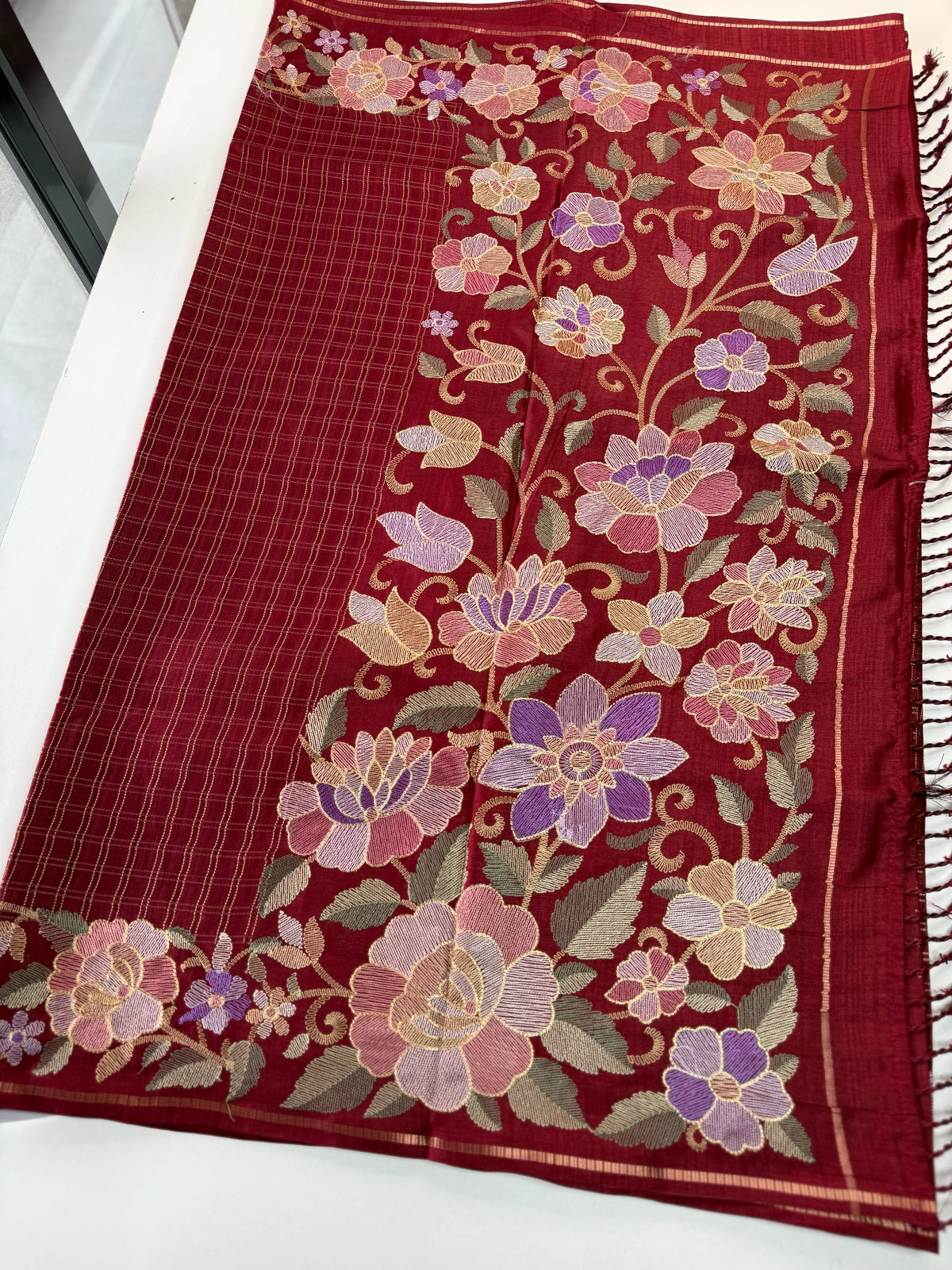 Semi silk saree/ 641E