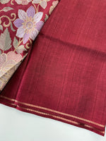 Semi silk saree/ 641E