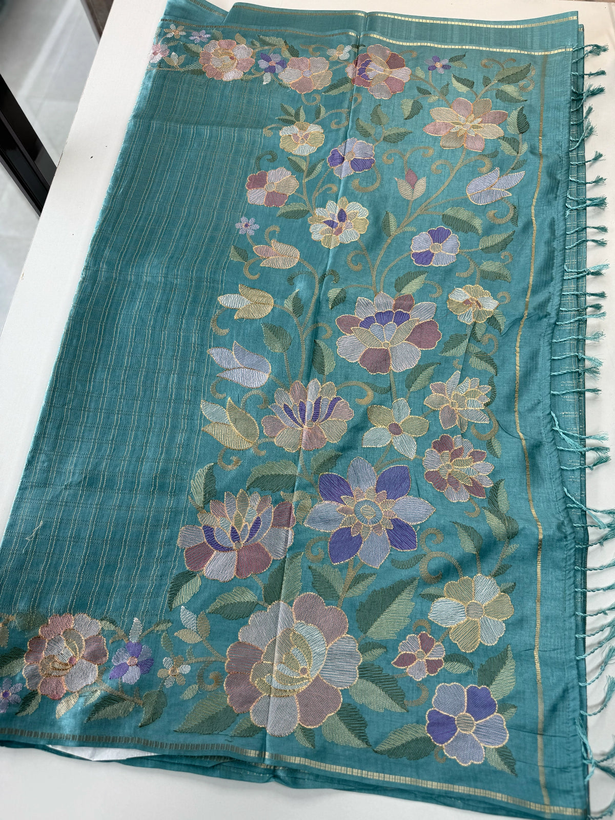Semi silk saree/ 641E