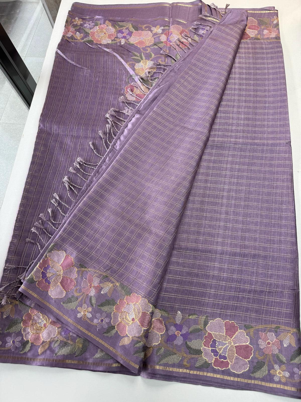 Semi silk saree/ 641E