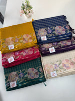 Semi silk saree/ 641E