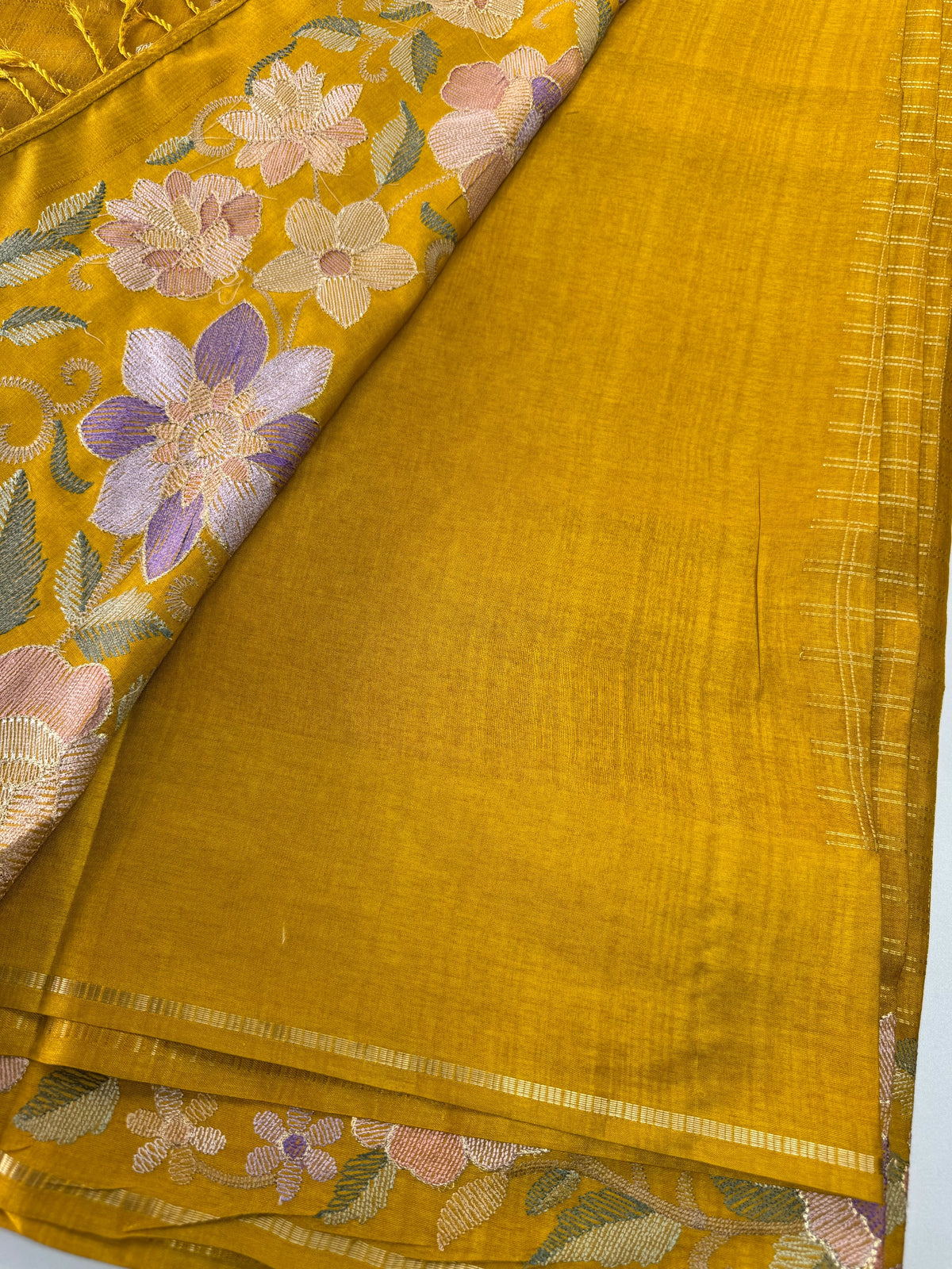 Semi silk saree/ 641E