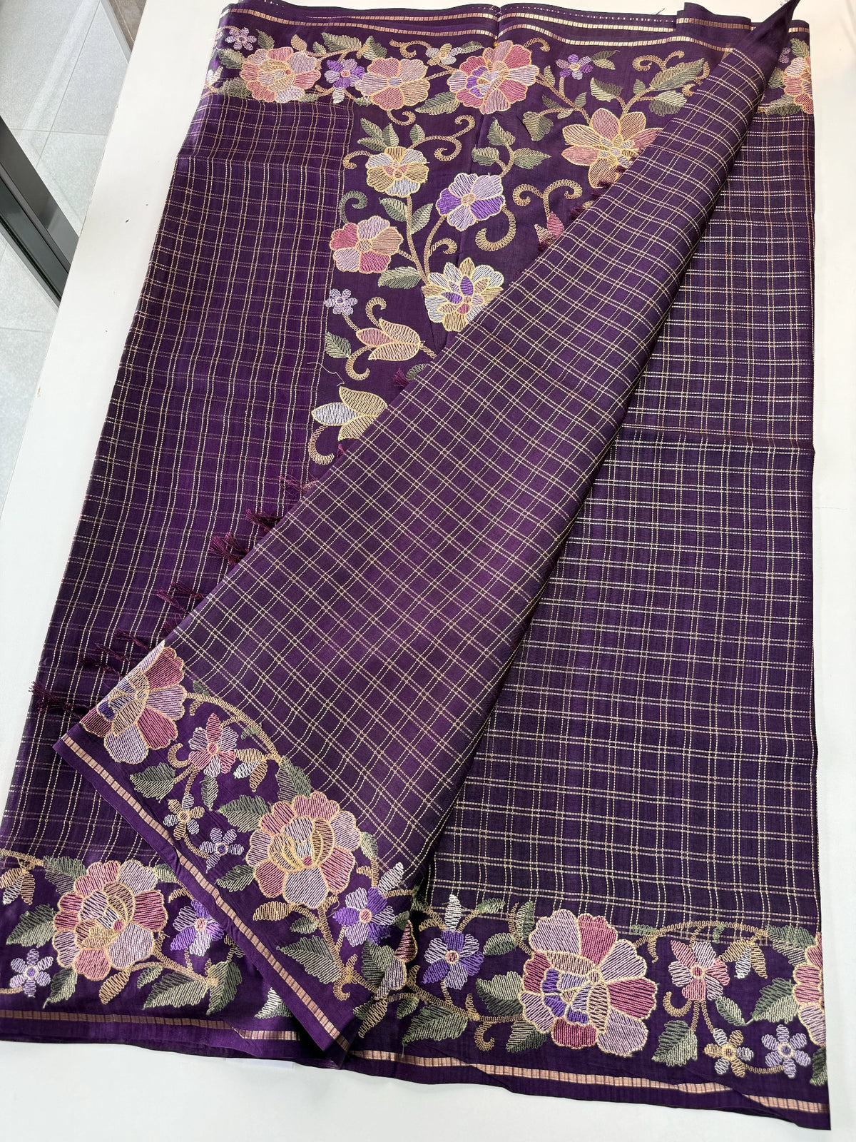 Semi silk saree/ 641E