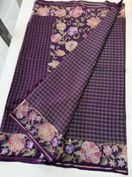 Semi silk saree/ 641E