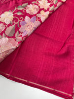 Semi silk saree/ 641E
