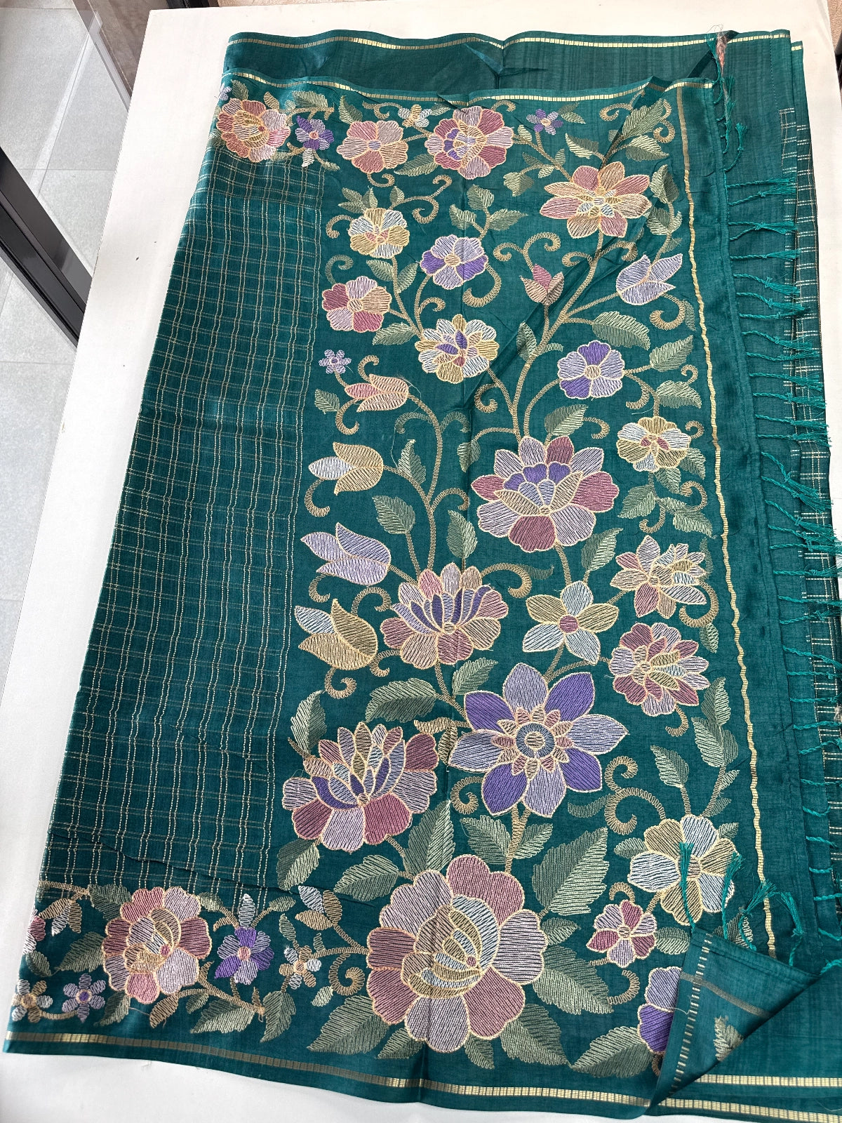 Semi silk saree/ 641E