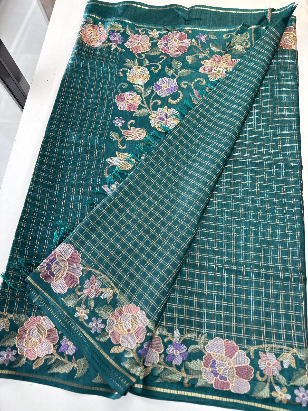 Semi silk saree/ 641E