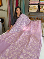 Premium blended Chanderi saree/ SRA50