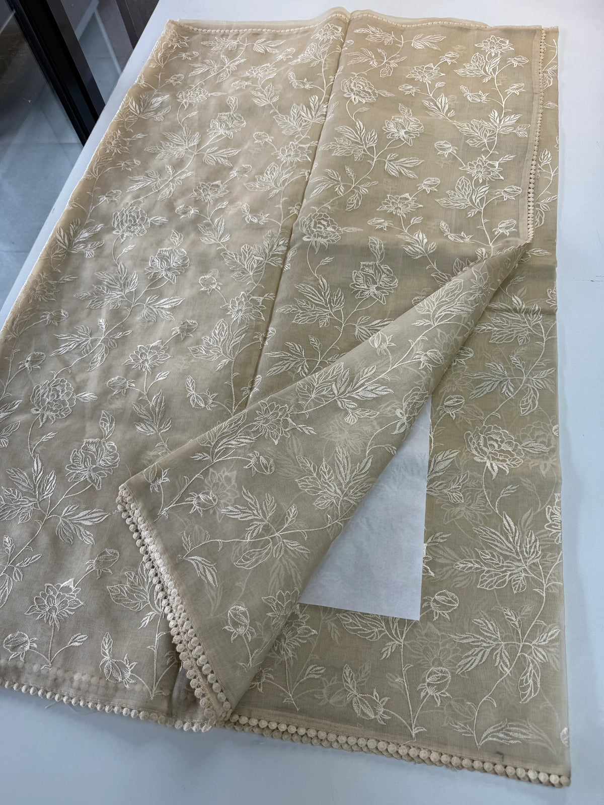 Premium blended Chanderi saree/ SRA50