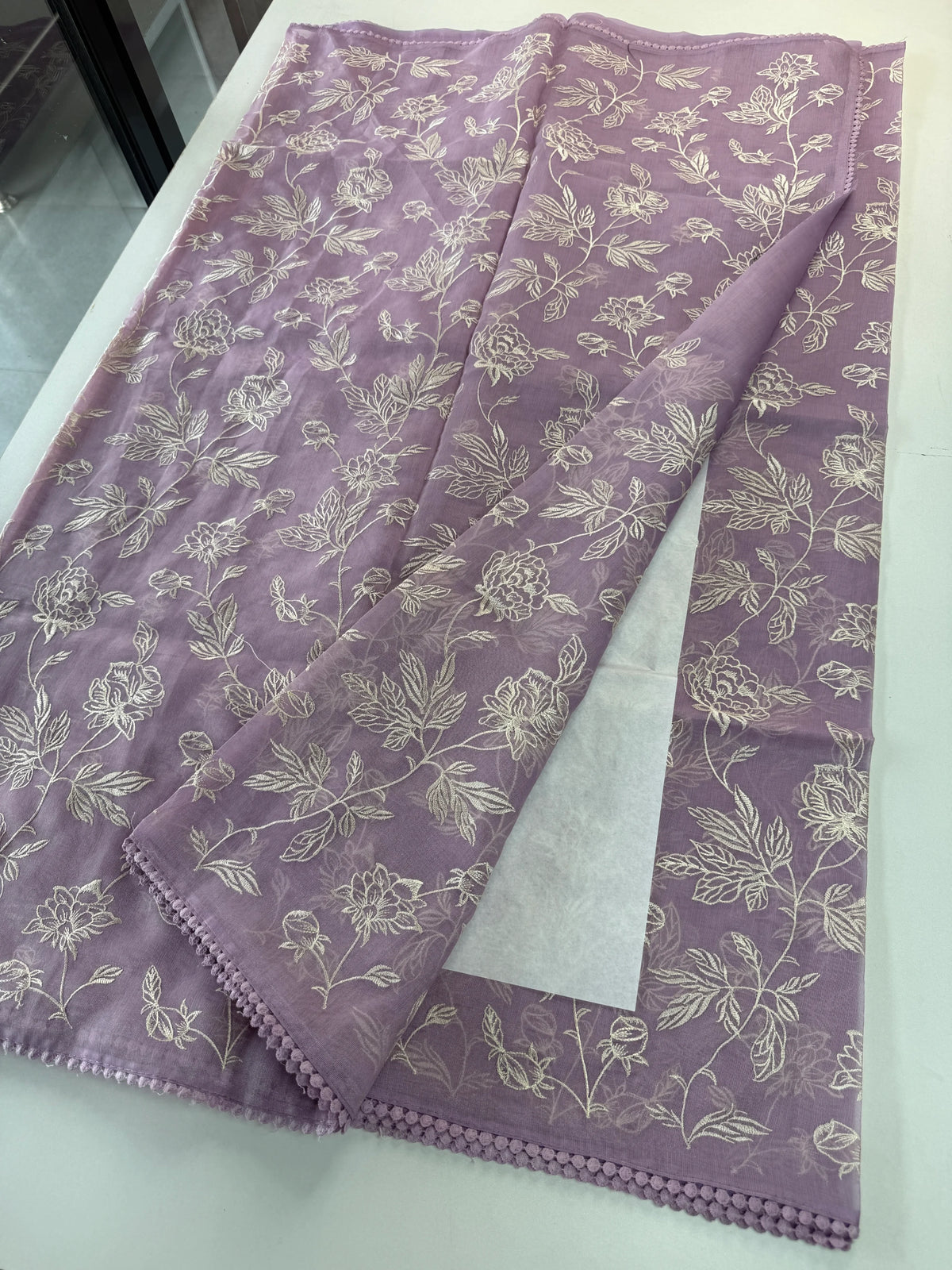 Premium blended Chanderi saree/ SRA50