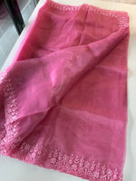 Glass Organza Saree / CW150