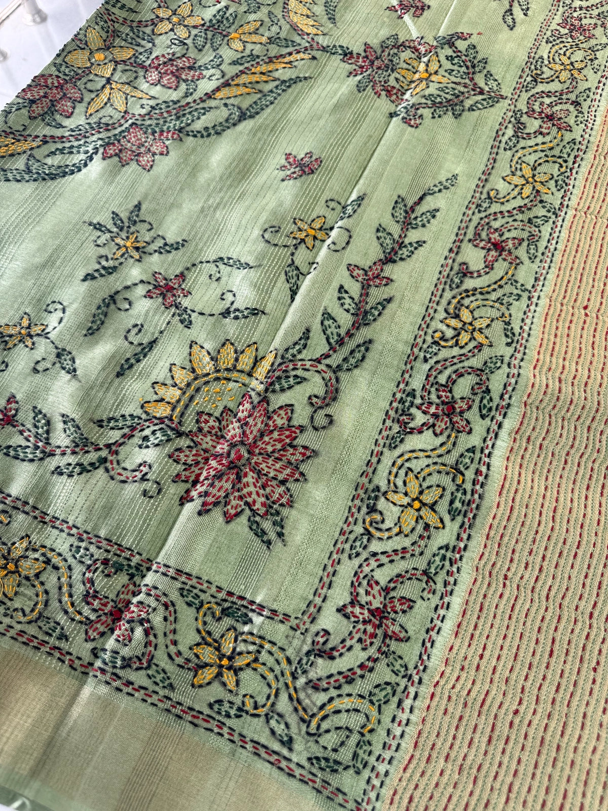 Soft Semi Tussar Saree/ FG114