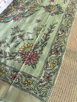 Soft Semi Tussar Saree/ FG114
