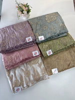 Tissue Georgette Saree/ WS58