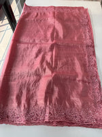 Crushed Organza Saree/ BJ3183