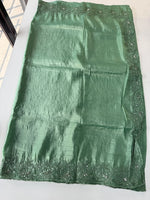 Crushed Organza Saree/ BJ3183