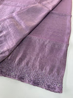 Crushed Organza Saree/ BJ3183