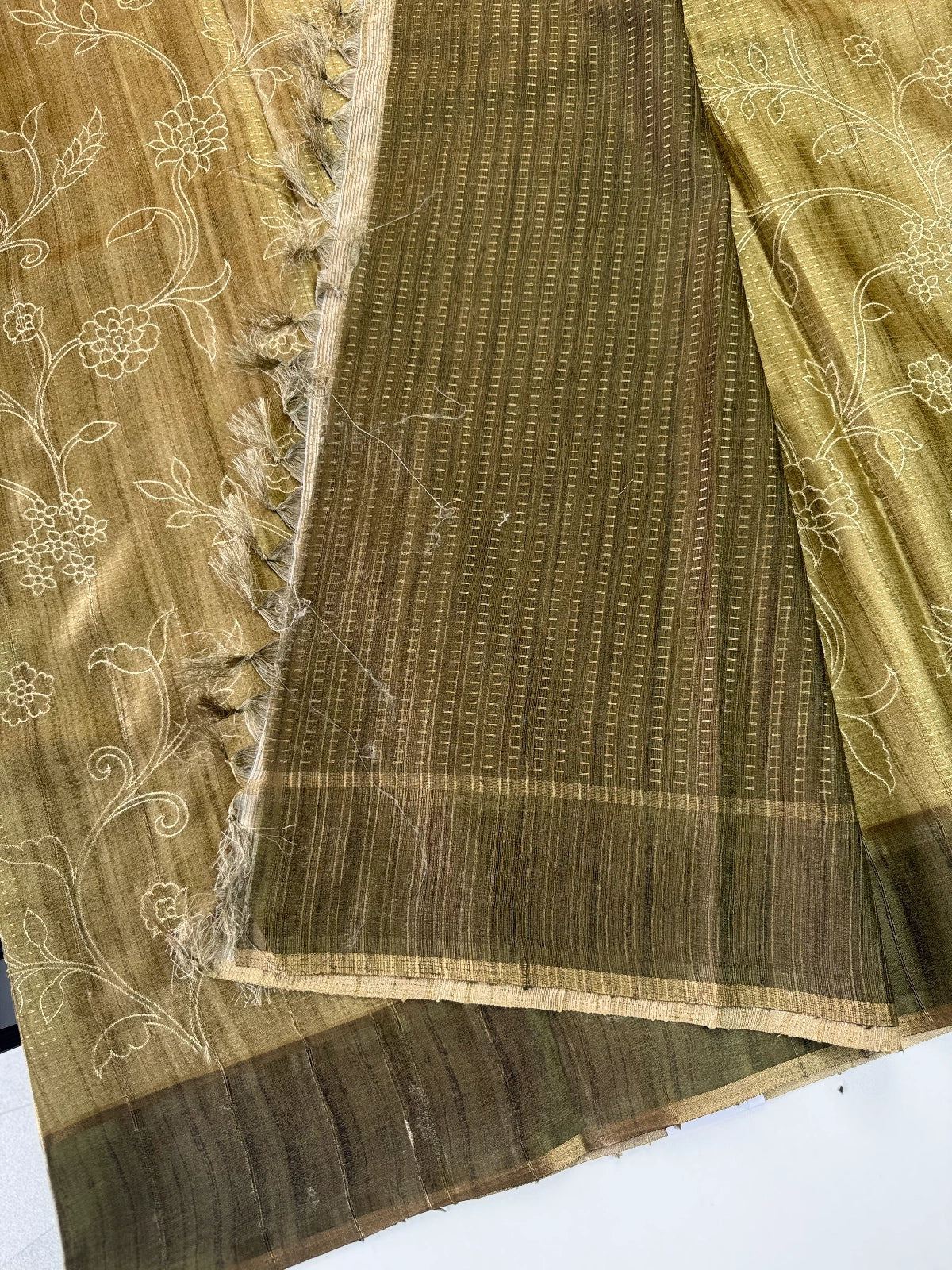 Semi Tussar Saree /MD350