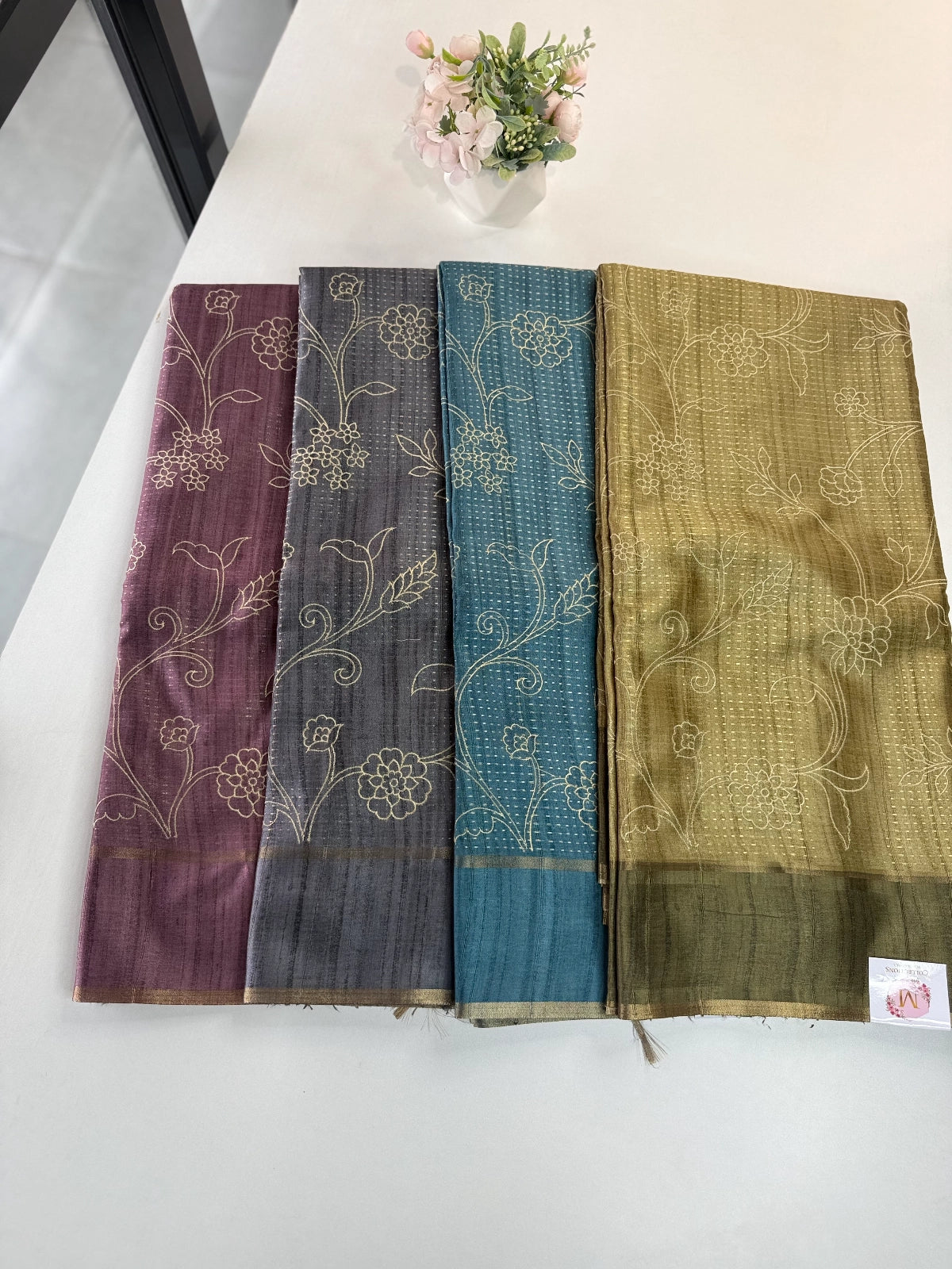 Semi Tussar Saree /MD350