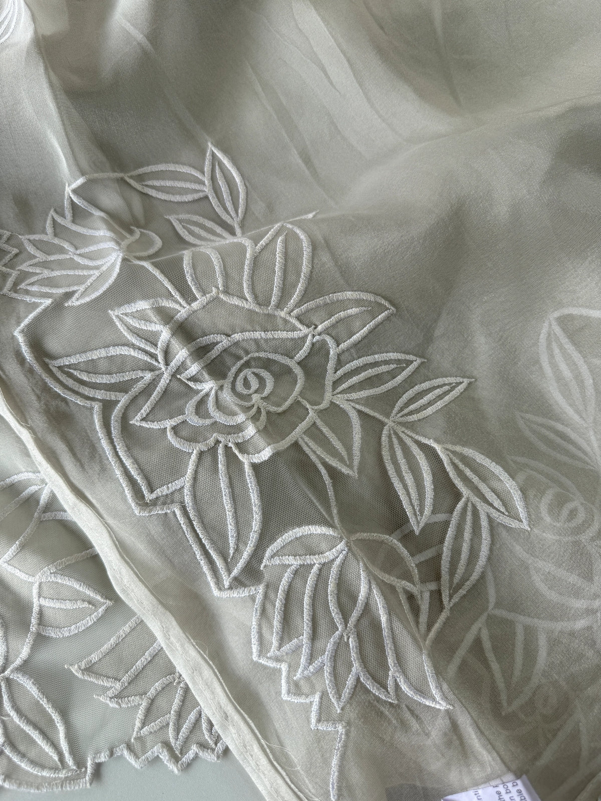 Premium Georgette tissue blend organza/ MC437