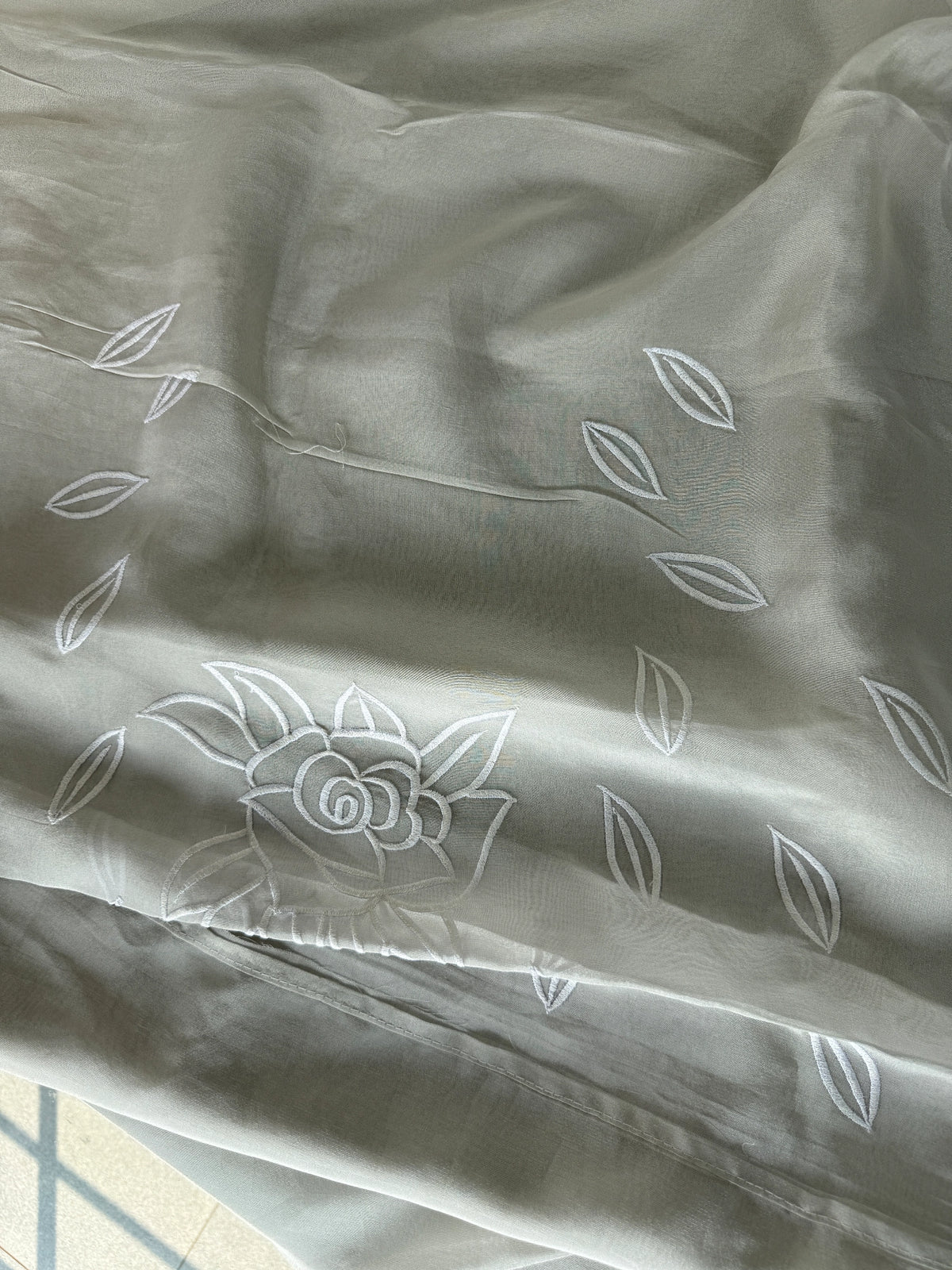 Premium Georgette tissue blend organza/ MC437