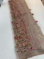 Soft Semi Tussar Saree/ DF252