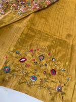 Soft Semi Tussar Saree/ DF252
