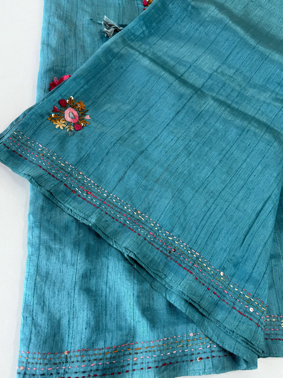 Soft Semi Tussar Saree/ DF252