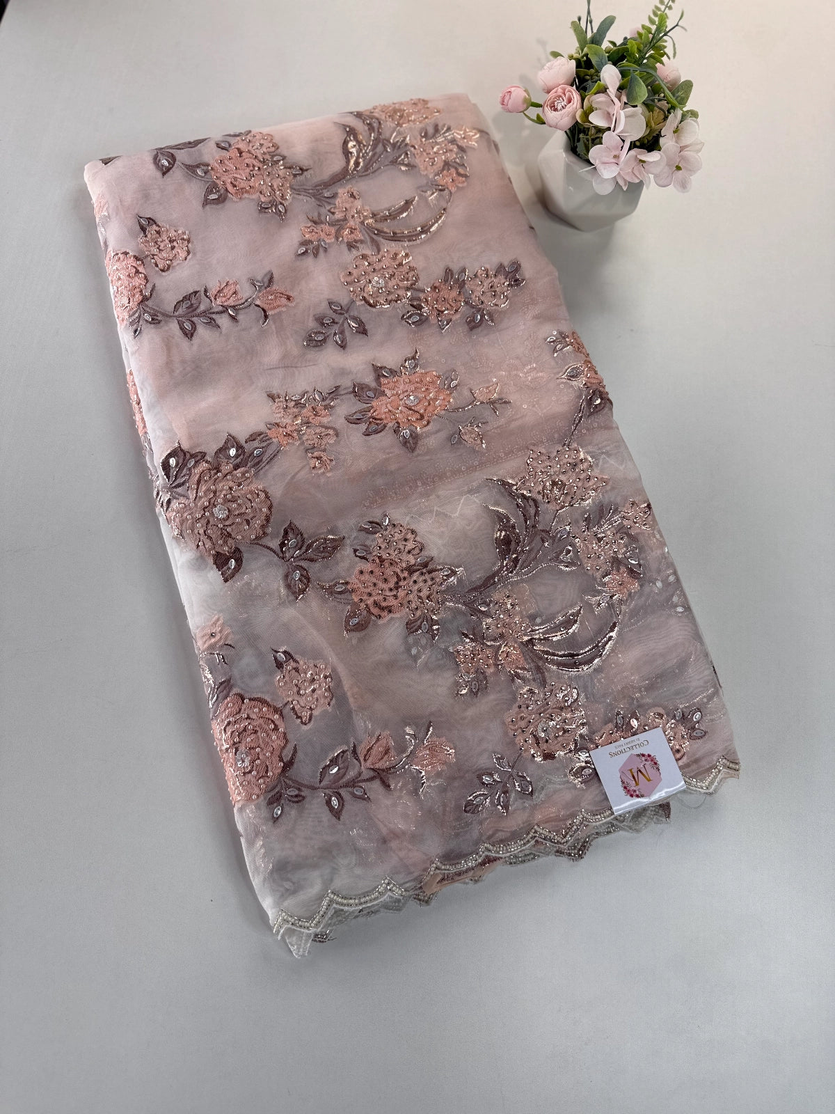 Turkish Organza Saree/ HW185