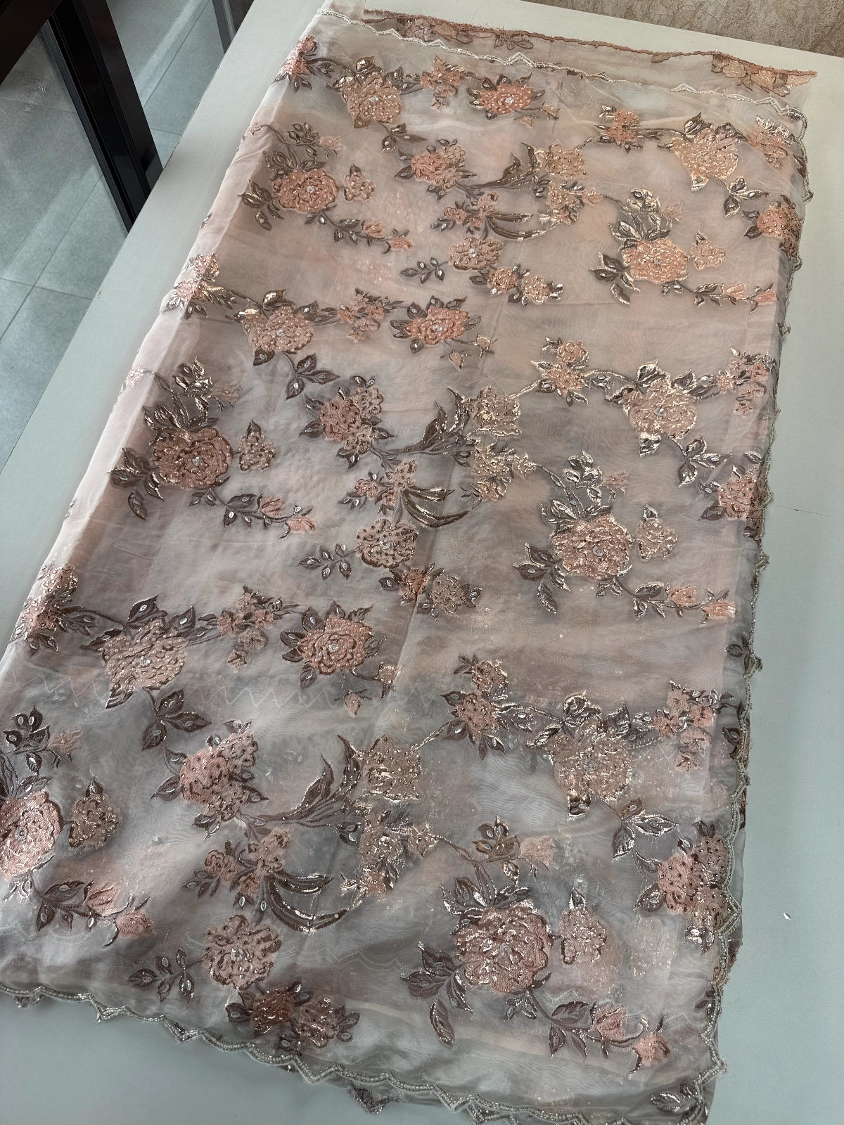 Turkish Organza Saree/ HW185