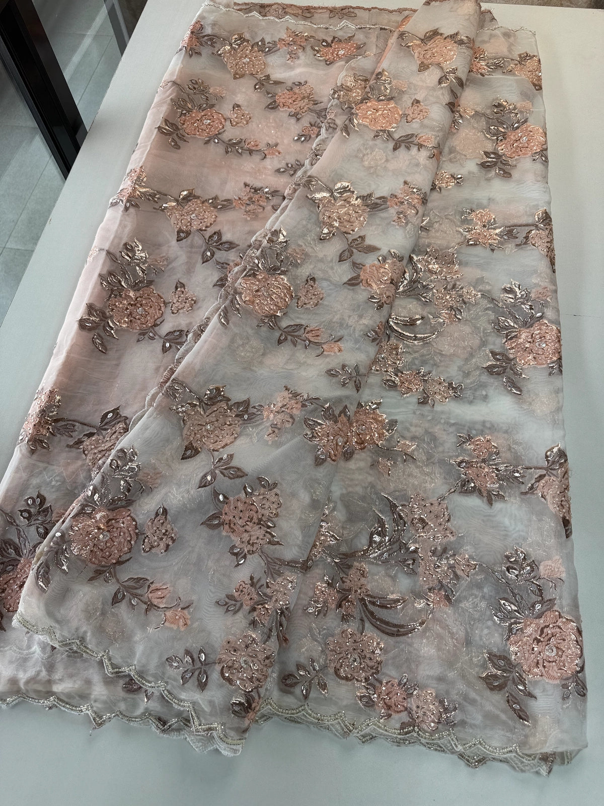 Turkish Organza Saree/ HW185