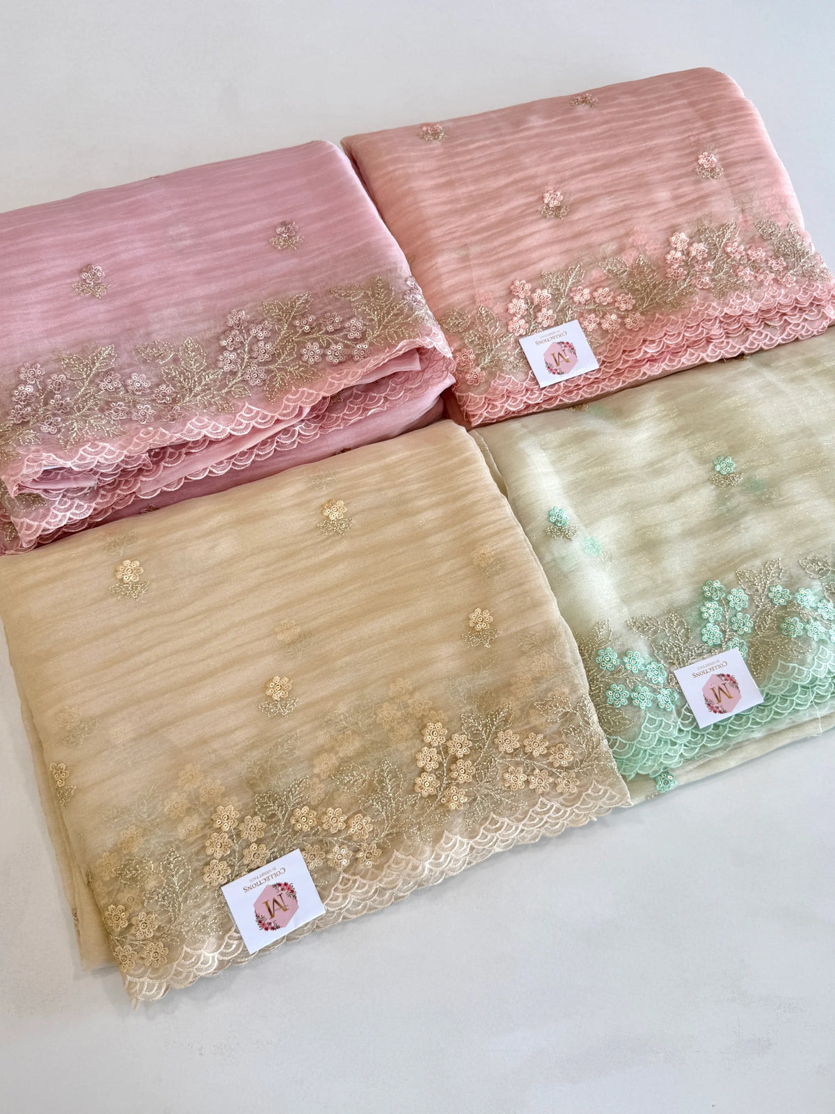 Organza blended saree/ BL924