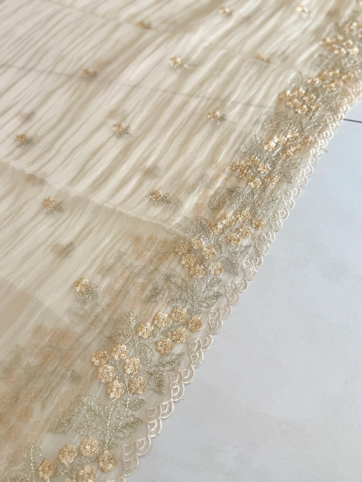 Organza blended saree/ BL924