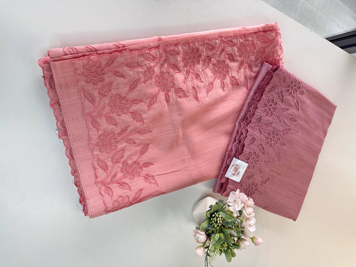 Slub Silk Saree / ARV01
