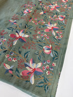 Crushed soft tissue Saree/ SR1397